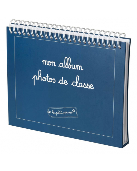 Le coffret cadeau enfant contient : l'album photos de classe