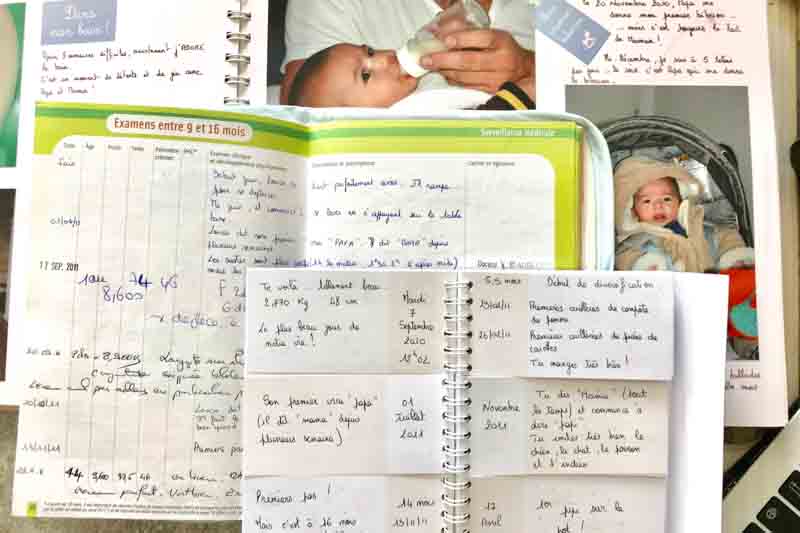 Journal de bébé