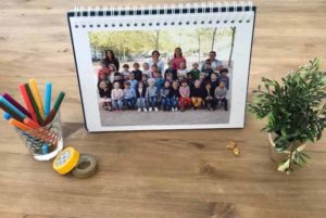 cadeau filleule 3 ans son album photos de classe personnalisé