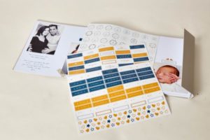 Album photo bébé personnalisable