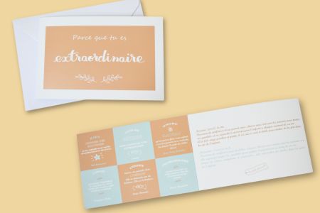 cadeau première communion carte parrain marraine