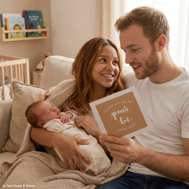 carte naissance baby shower