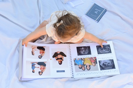 cadeau naissance personnalisé : son album photo de bébé