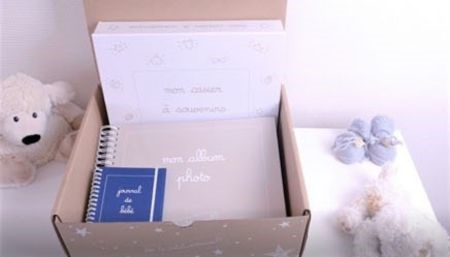 coffret cadeau jeune maman bébé