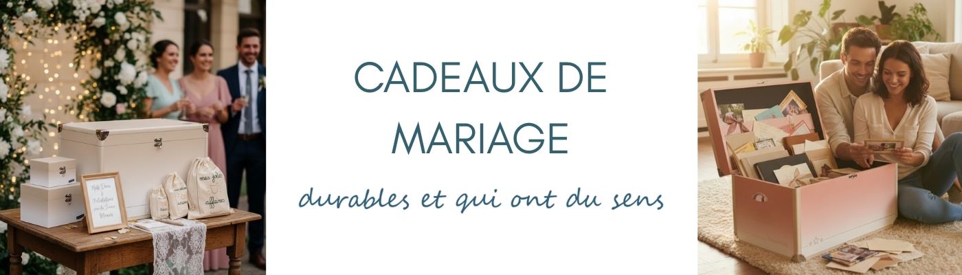 cadeau mariage original durable
