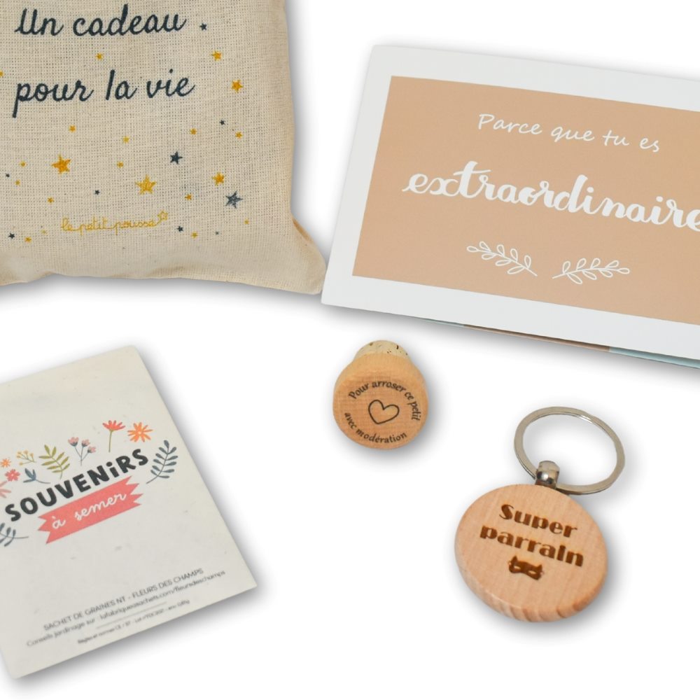 cadeau baptême original pour parrain
