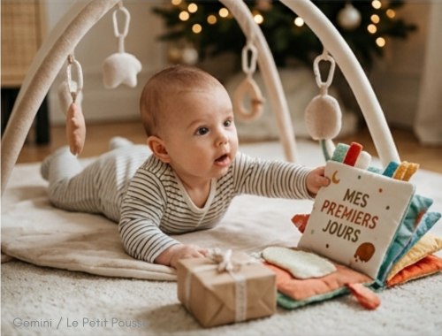 idée cadeau Noël bébé 3 mois
