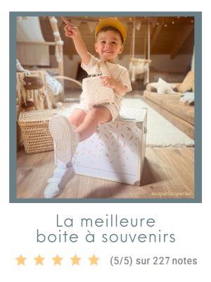 cadeau symbolique la malle à souvenirs d'enfance