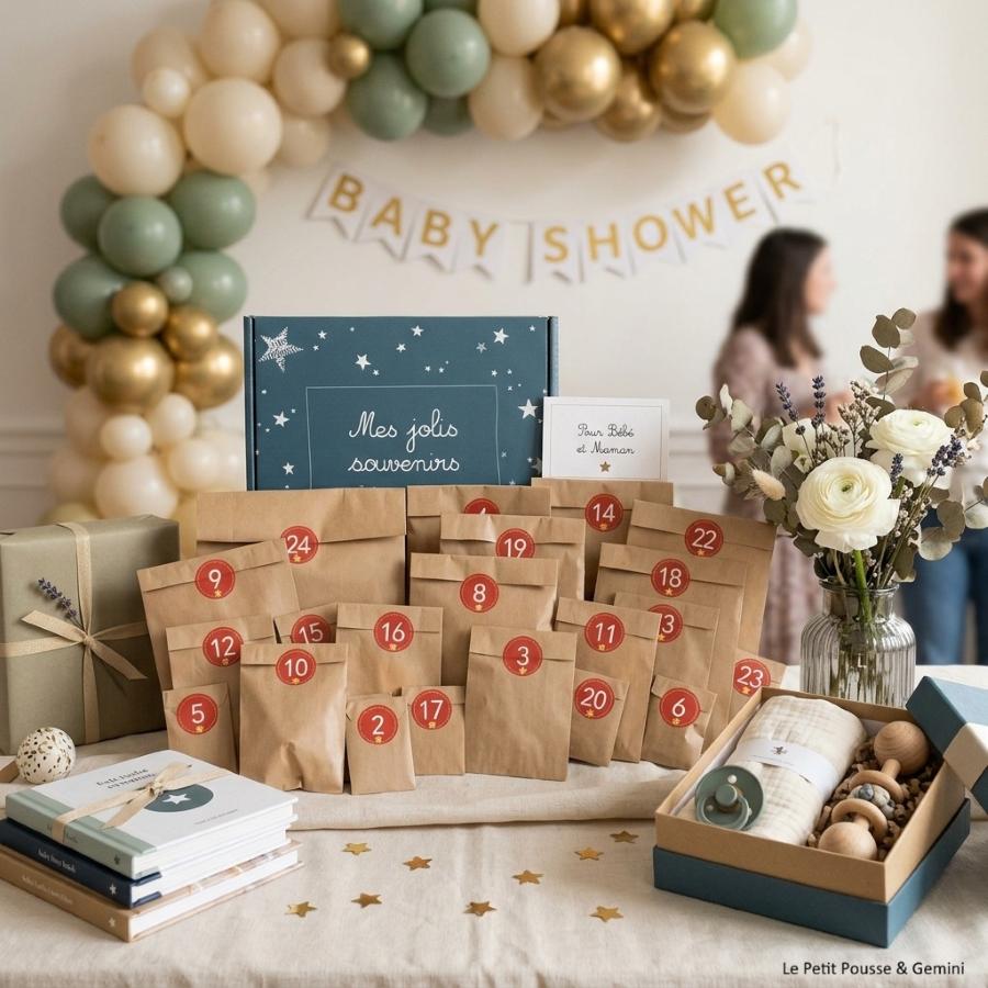 cadeau baby shower surprise original
