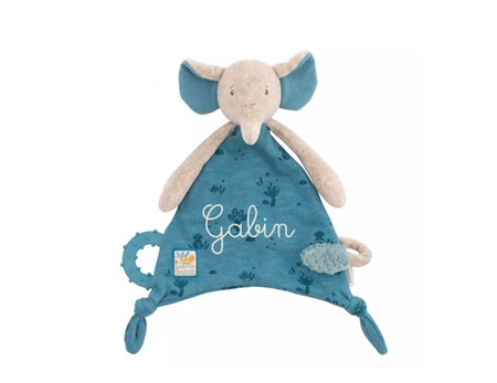 cadeau bébé garçon doudou personnalisé