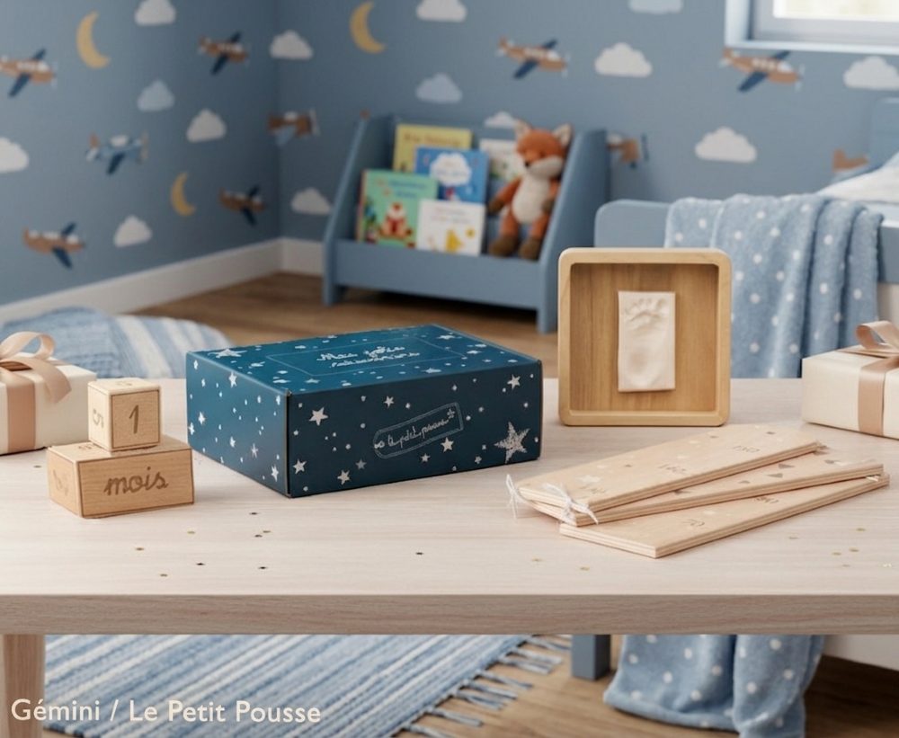 coffret cadeau personnalisé bébé garçon