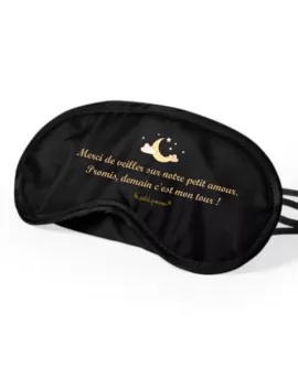 masque de nuit cadeau spécial jeunes parents