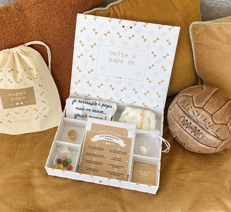 cadeau naissance papa luxe