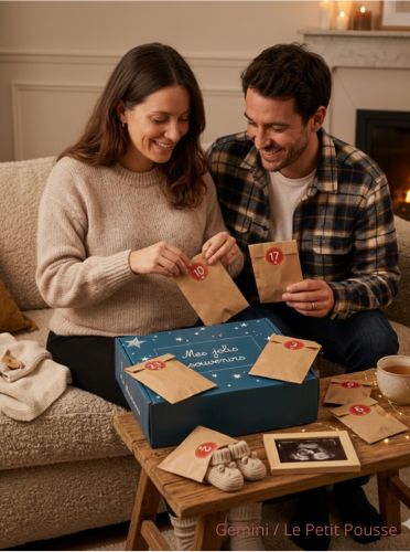 calendrier de l'avent futurs parents