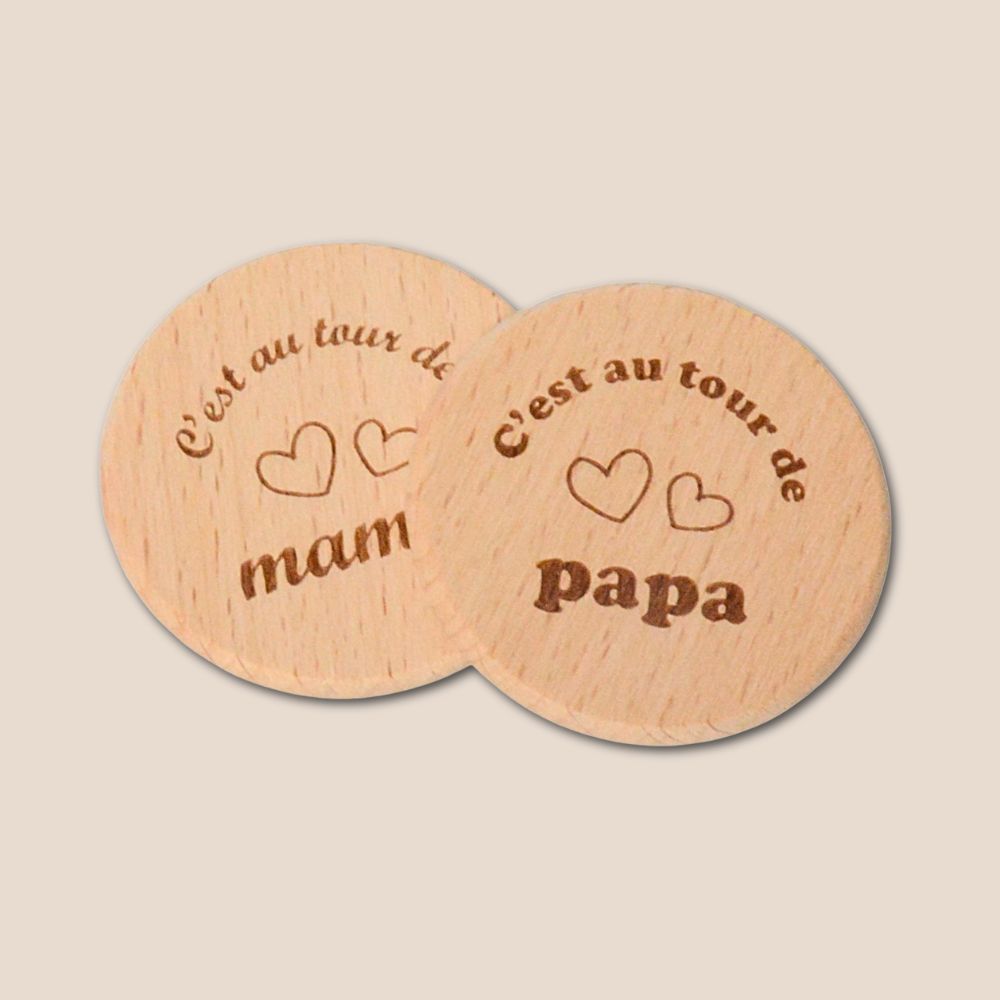 Cadeau amusant pour bébé - Pièce de monnaie de décision pour nouveaux parents, cadeaux de grossesse, cadeaux pour nouveaux parents, cadeaux pour couples, Halloween, Thanksgiving, Noël, pour la