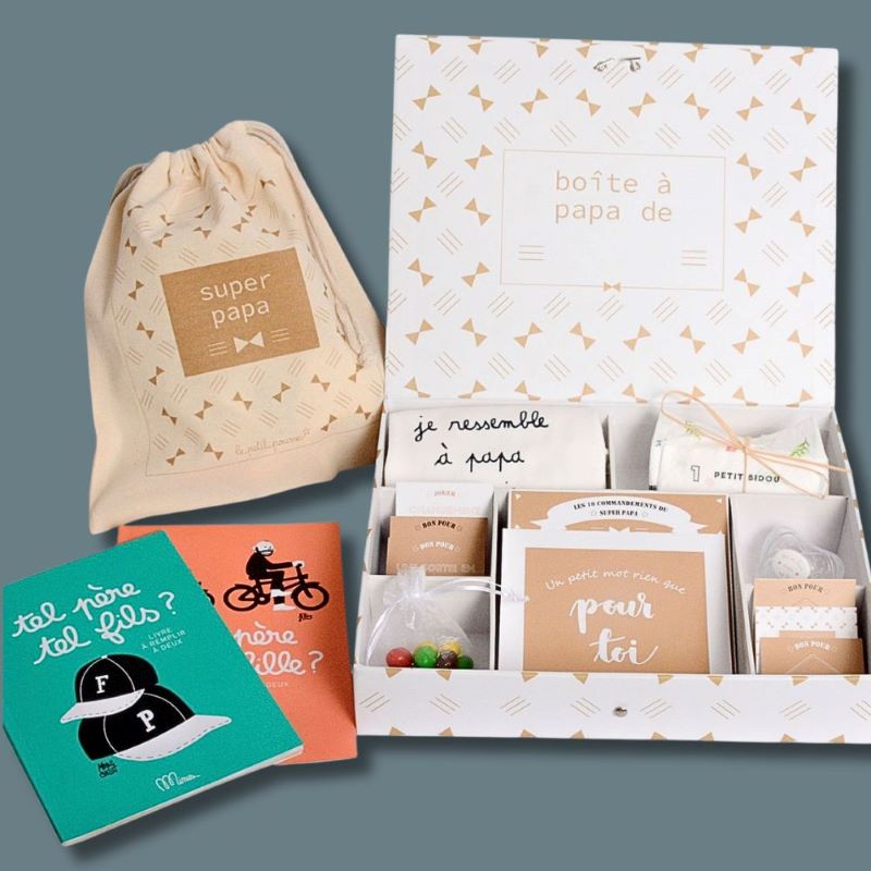 cadeau kit de survie maternité papa