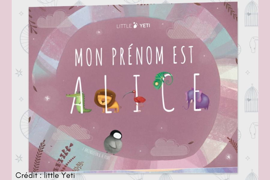 livre personnalisé cadeau baptême