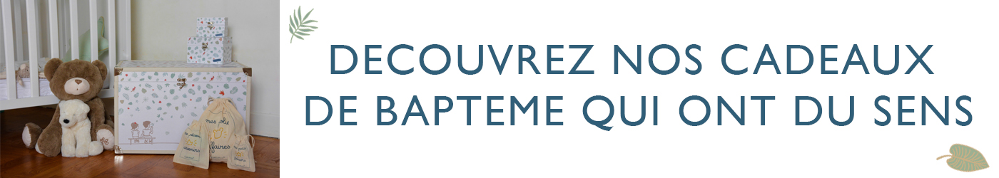 Les cadeaux baptême enfant Le Petit Pousse