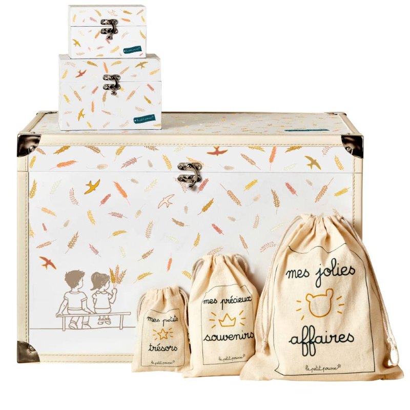 malle souvenirs cadeau pour enfant 2 ans