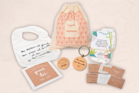 cadeau future maman le kit de la super maman