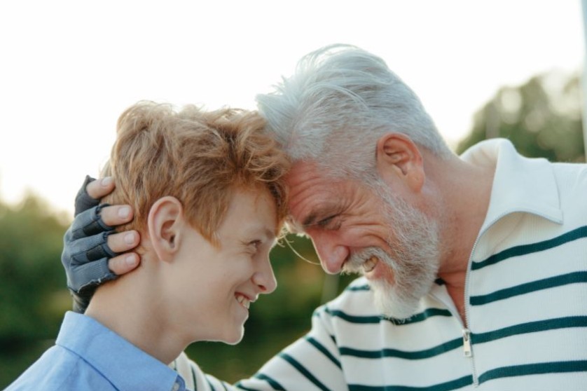 Cadeau grand-père petit fils adulte