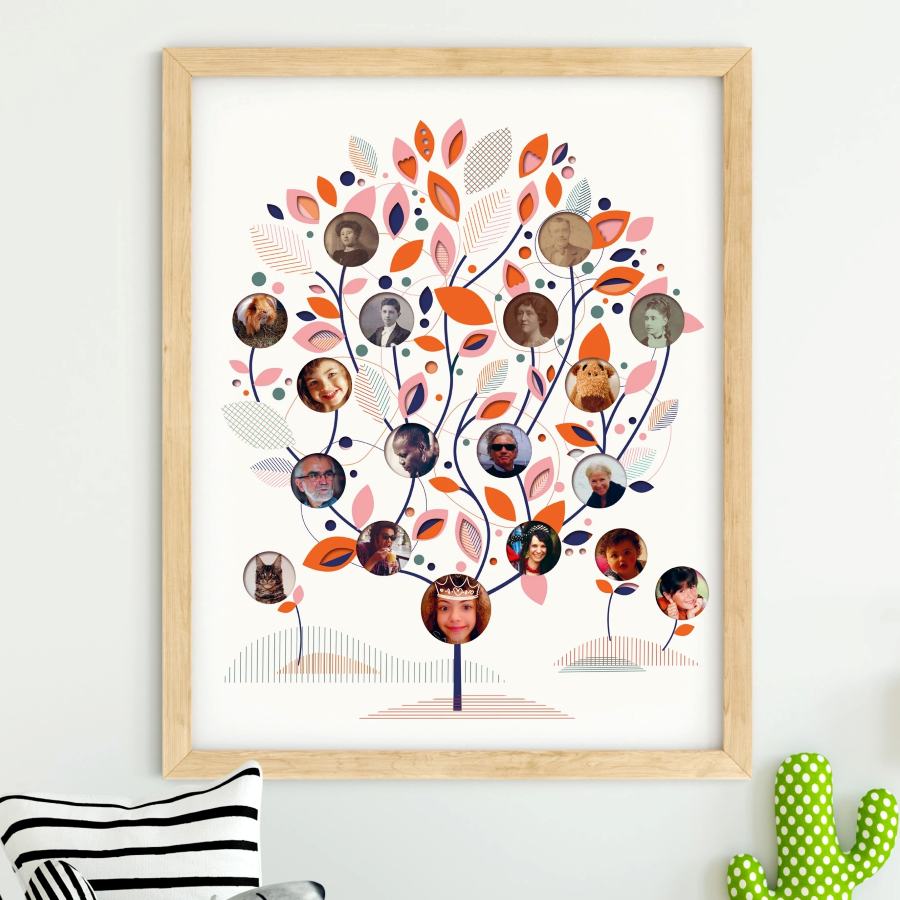 affiche cadeau enfant 2 ans original