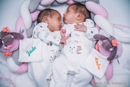 cadeau naissance jumelles