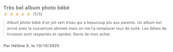 avis livre photo bébé