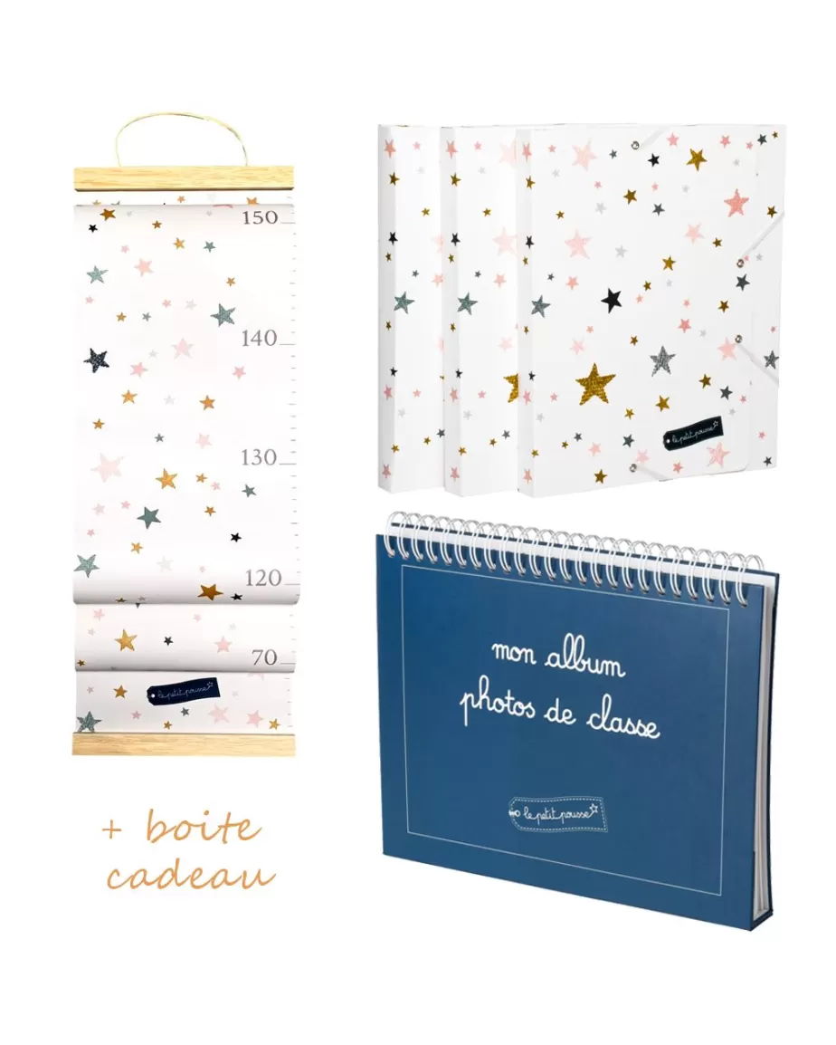 coffret bébé fille étoilé