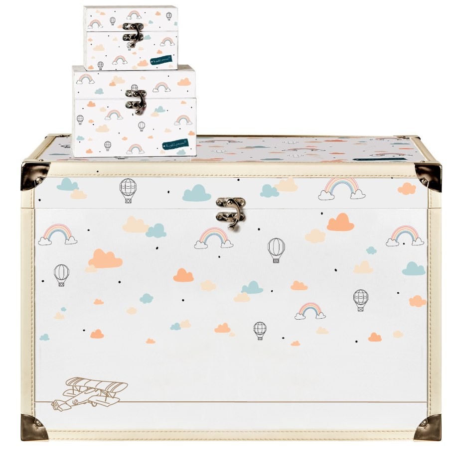 cadeau bébé arc en ciel
