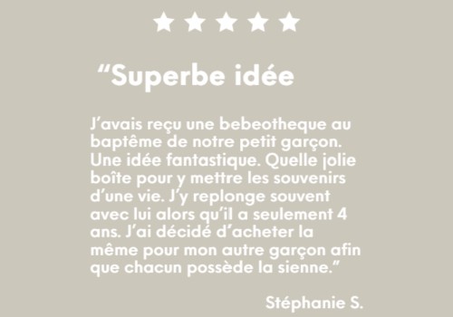 avis cadeau baptême bébé garçon