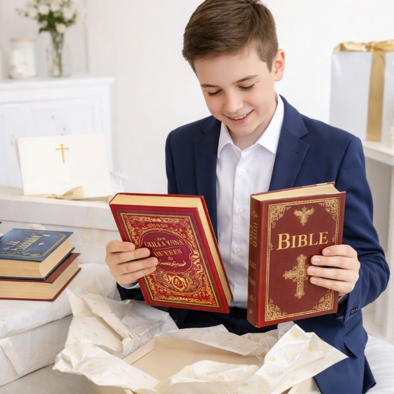 cadeau baptême religieux ado