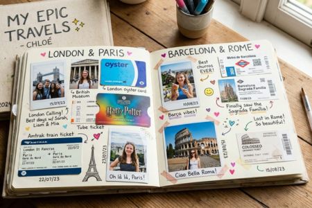 cadeau pour ado fille journal album photo