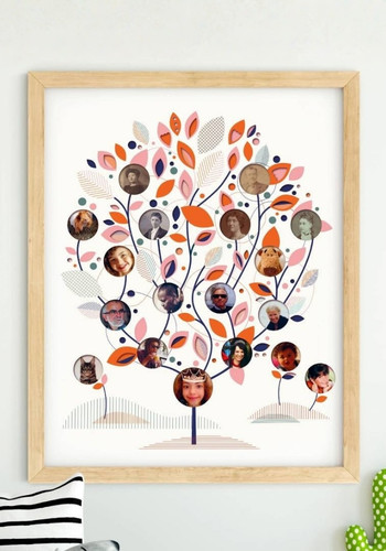 idée cadeau pour bébé : son arbre généalogique