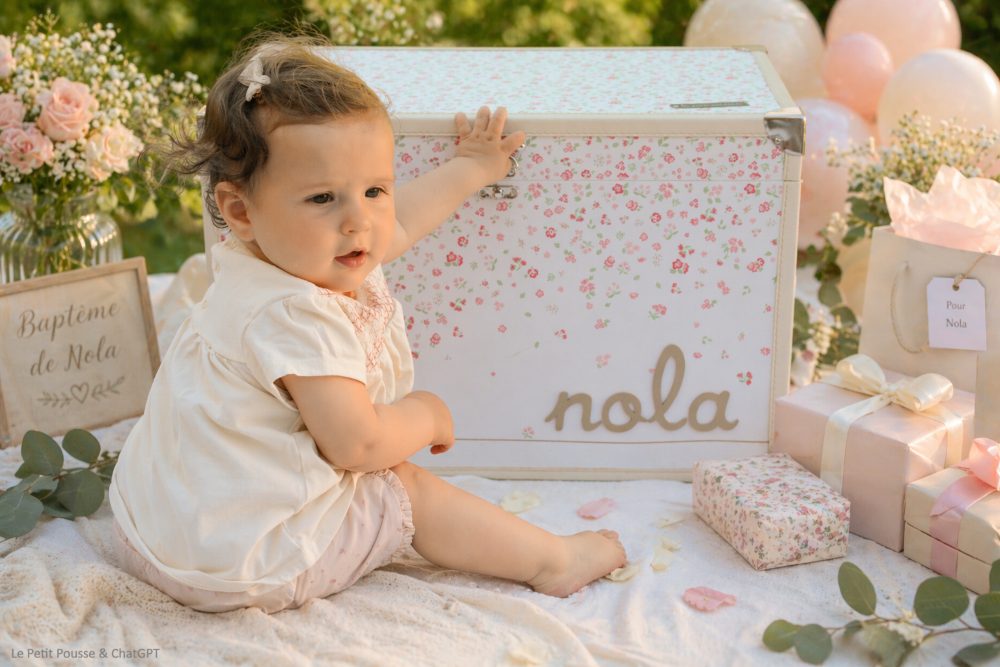 coffret baptême fille original