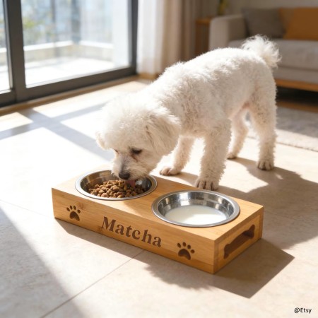 cadeau pour chien gamelle personnalisée