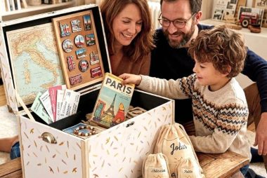 malle boite souvenirs voyage