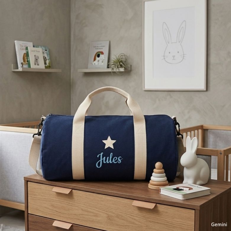 idée cadeau de naissance original personnalise sac