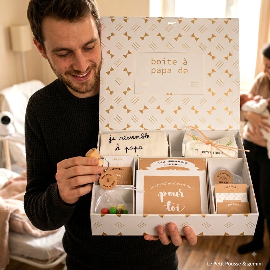 idée cadeau naissance -original papa