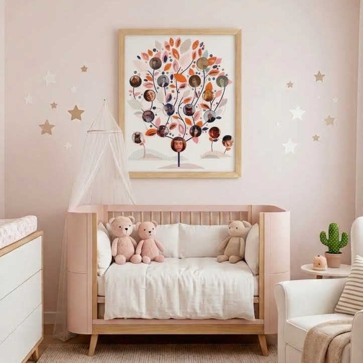 cadeau bébé 9 mois déco