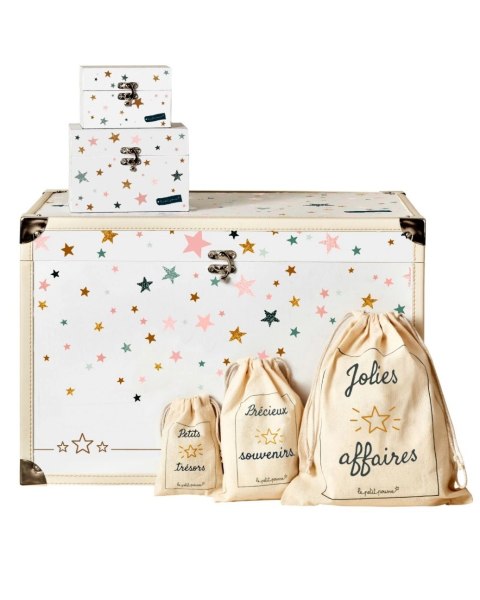 cadeau Noël bébé fille malle à souvenirs